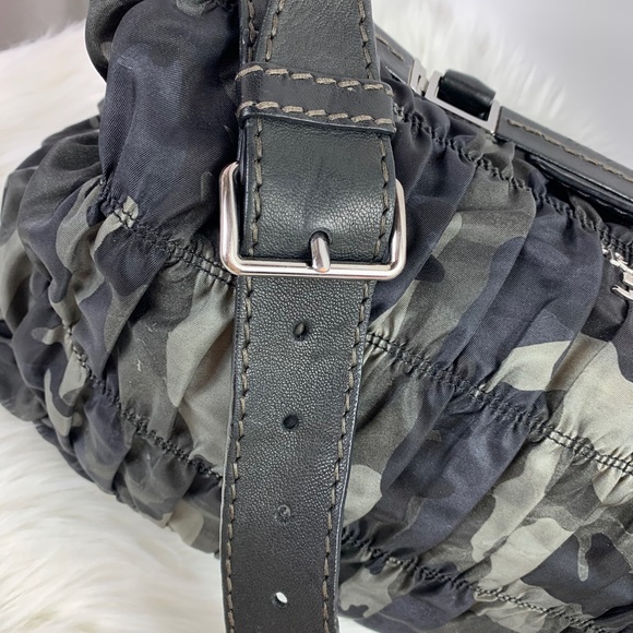 Prada Tessuto Gaufre Camo Tote - Picture 9 of 16